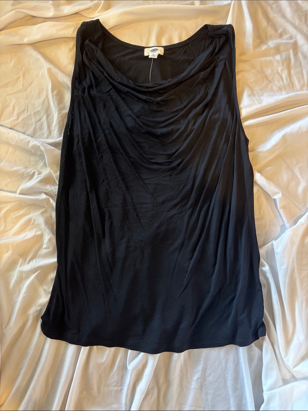 Cowl Neck Tank Top